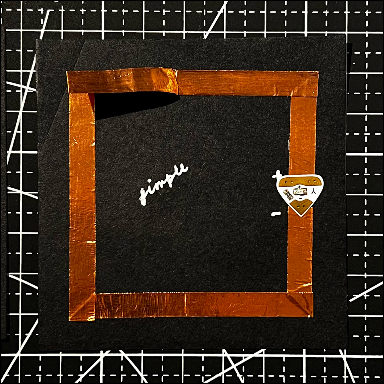 Simple circuit with a switch (without battery)