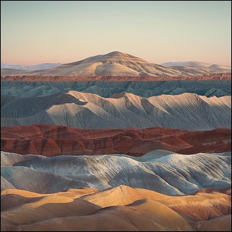 photo of the American Badlands